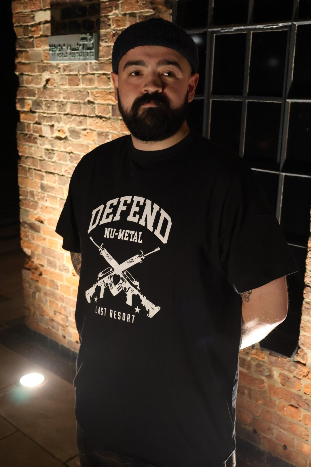 Defend Nu-Metal Tshirt (BLACK)